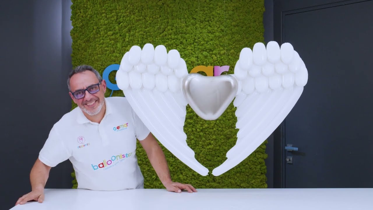 Angel's Wings: Balloon Baptism Tutorial