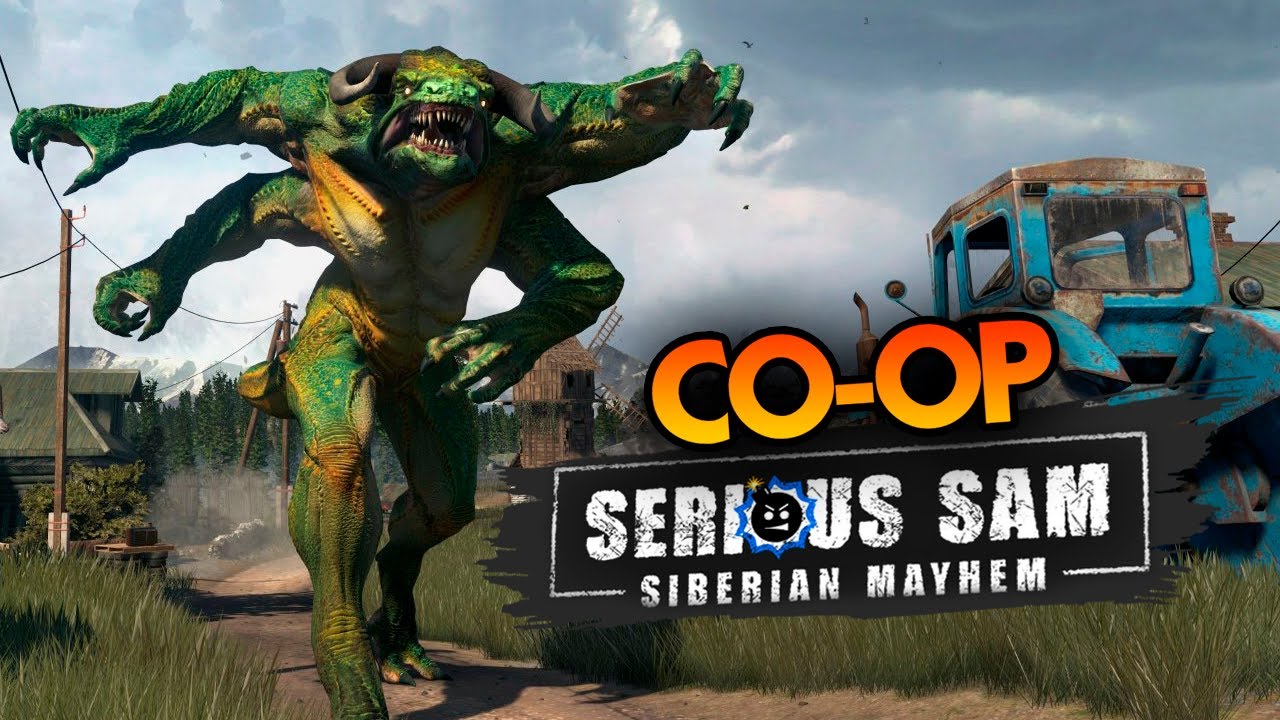 СЕРЬЕЗНЫЙ СЭМ В CO-OP! АЛЕКС, БРЕЙН И ЖЕНЯ - Serious Sam: Siberian Mayhem #3