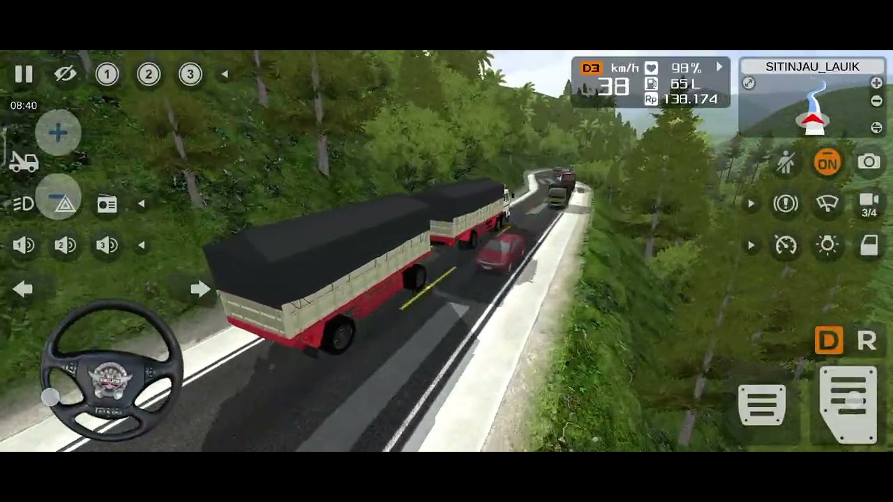 आज मौसम बहुत अच्छा 🔥है in bus simulator indonesia new gameplay 🔥 #bussid 