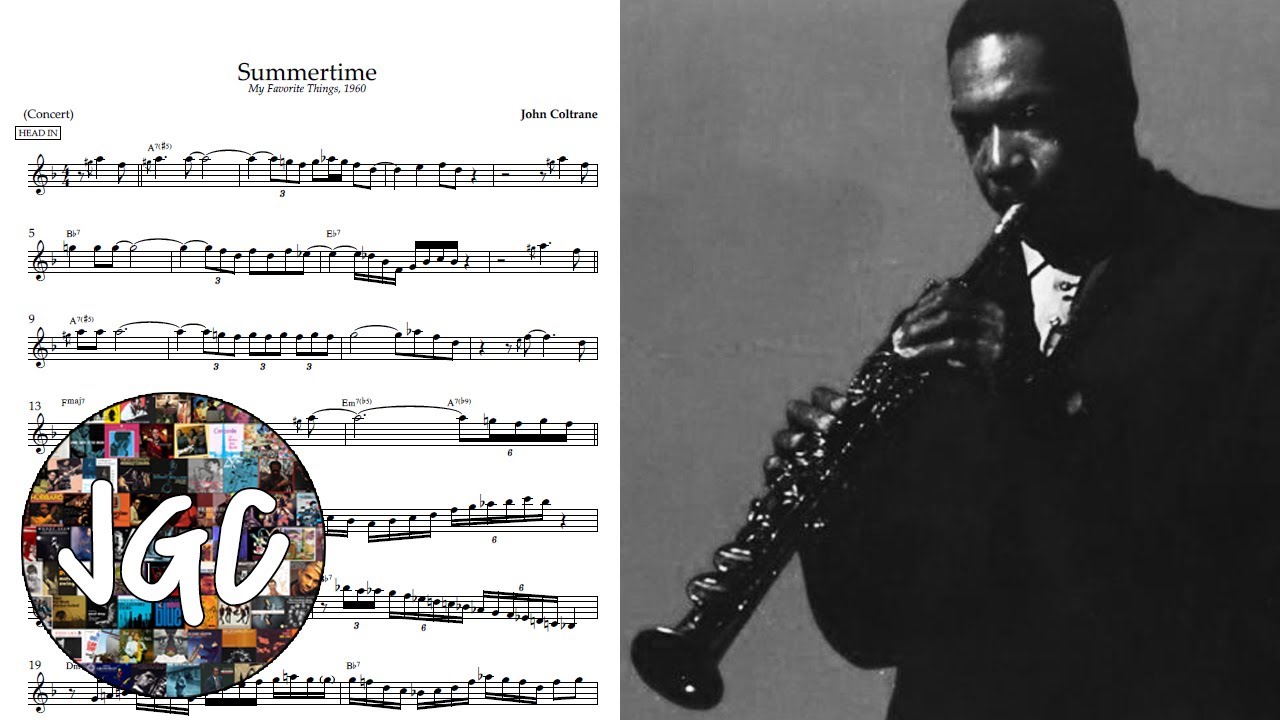 John Coltrane - Summertime || Transcription