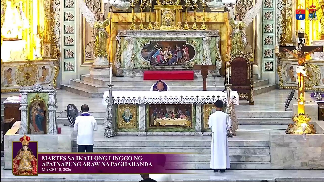 𝐋𝐈𝐕𝐄: 𝐁𝐀𝐍𝐀𝐋 𝐍𝐀 𝐌𝐈𝐒𝐀 | Martes sa Ikatlong Linggo ng Apatnapung Araw na Paghahanda