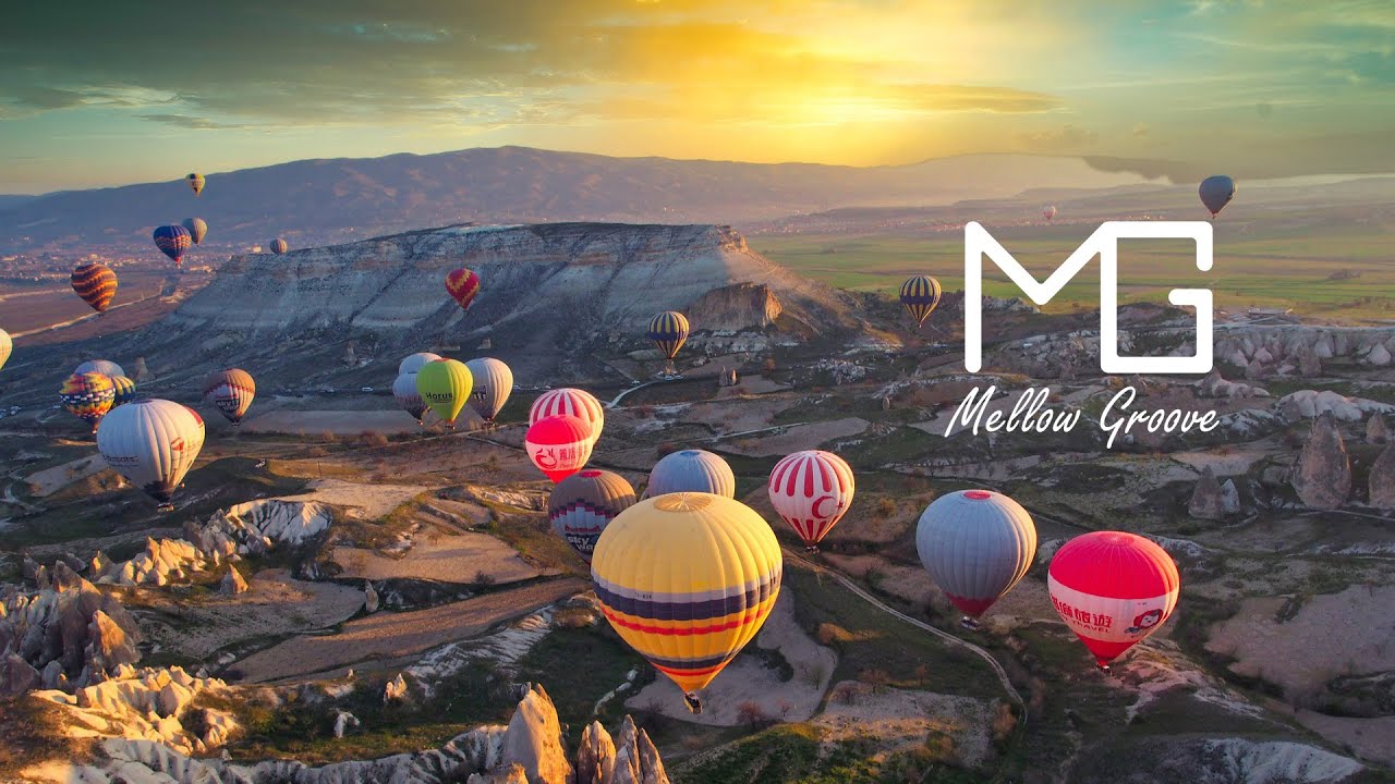 【4K】Relaxing Travel Music in Cappadocia, Sun Shine, Healing Music, Stress Relief, Study Focusing