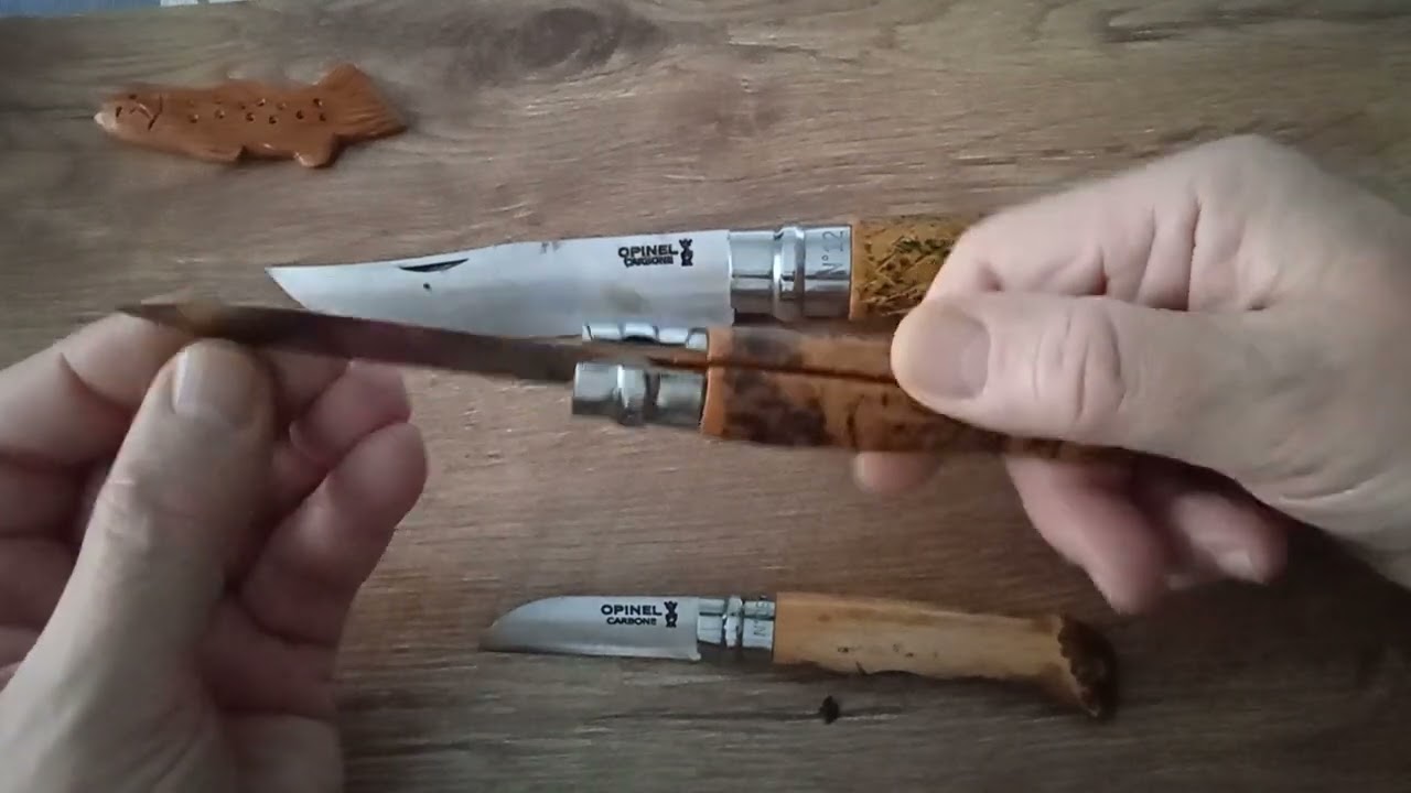 Navajas, modificación de mangos y cuchillas #custom opinel