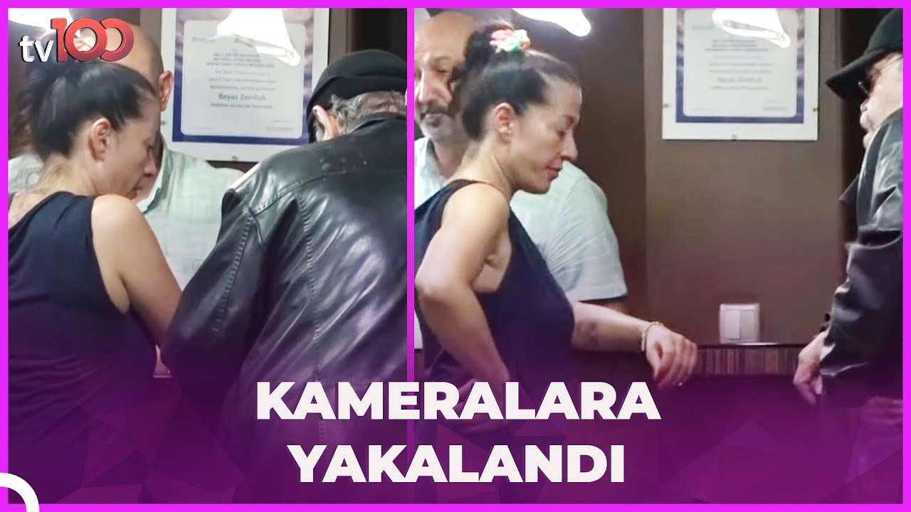 77 yaşındaki usta oyuncu Rana Cabbar kız arkadaşıyla el ele