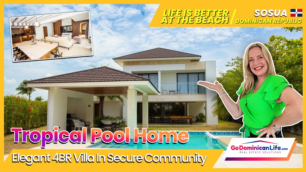 FURNISHED 4-BEDROOM VILLA – Private Pool And Outdoor Palapa | Real Estate Solutions