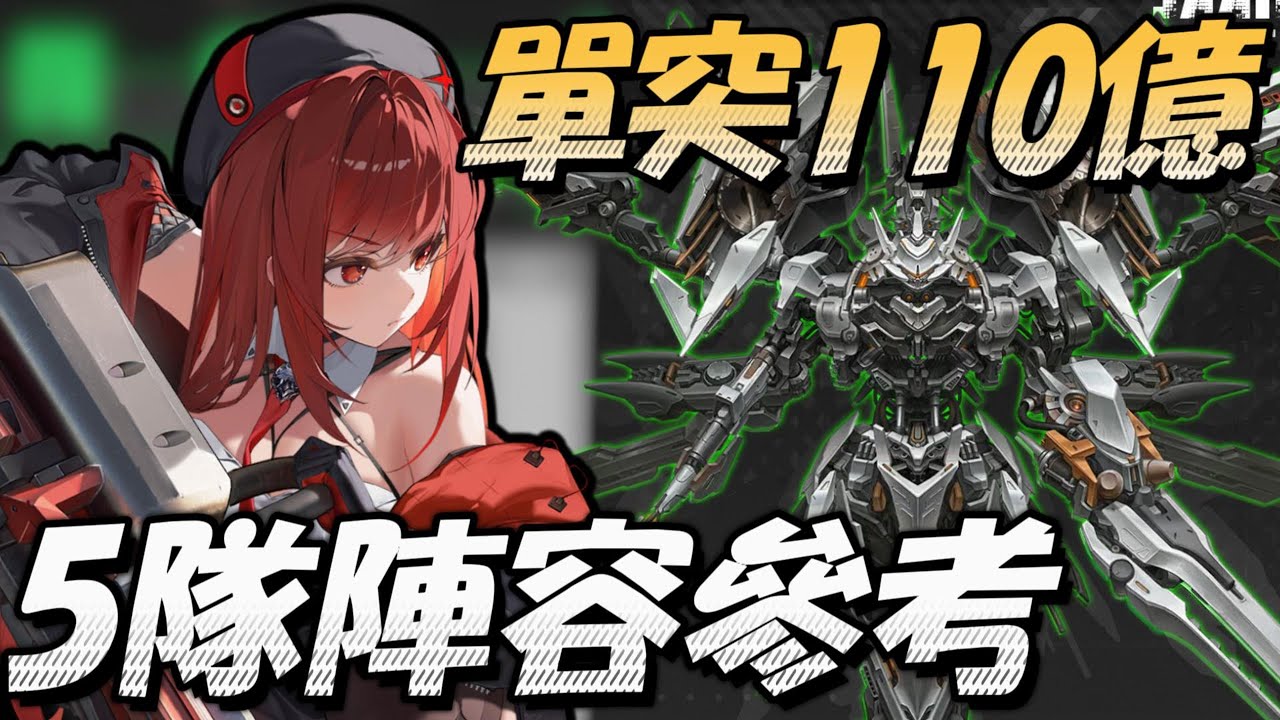 『單人突擊:神罰 110億(手操)』boss機制+5隊陣容參考【勝利女神：妮姬】Goddess of Victory: NIKKE 單人突襲 神罰  solo raid