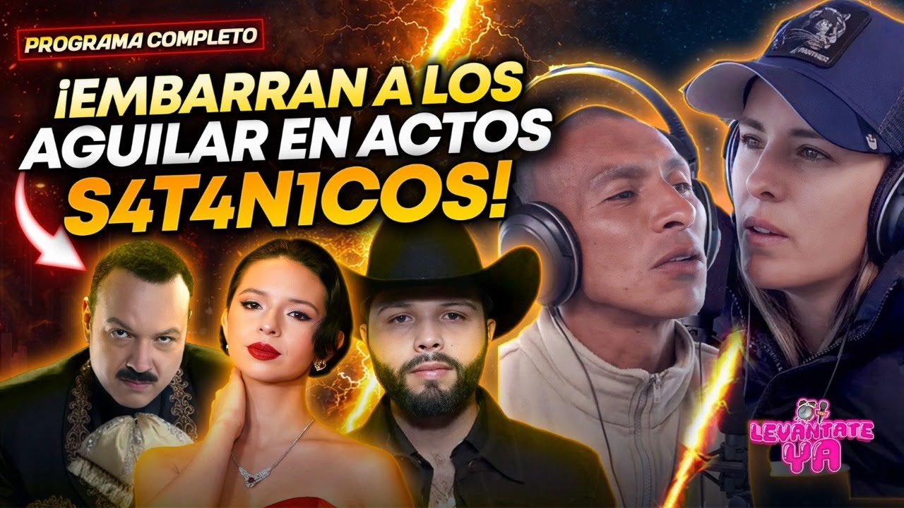 FAMILIA AGUILAR EMBARRADOS EN SUPUESTOS ACTOS S4T4N1C0S