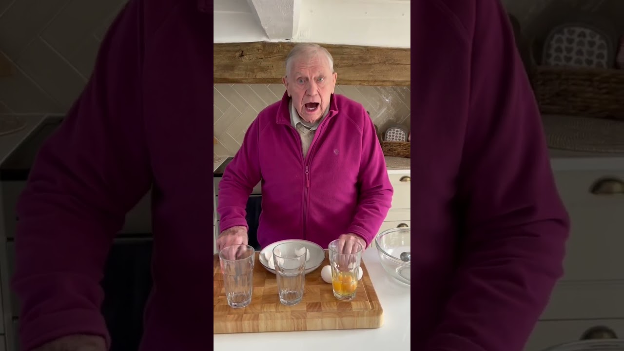 Grandad makes an easy Giant Yorkshire pudding