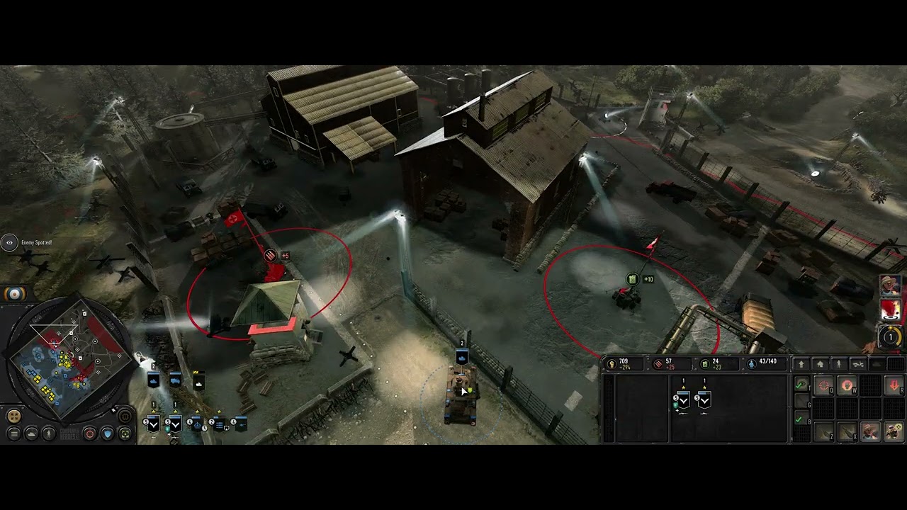 Company of Heroes 3 | Player vs CPU-EXPERT 4V4 | RX 7900 XTX | Max Graphics Settings.