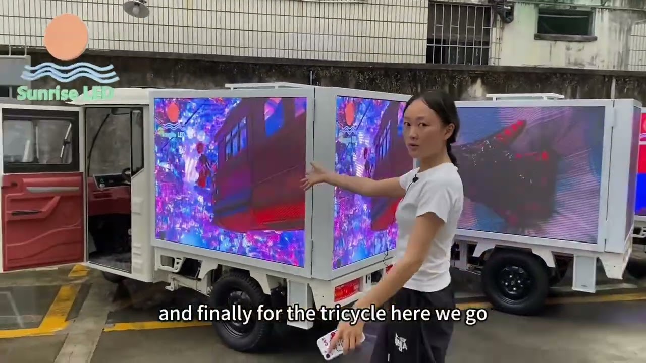 P2.5 LED Tricycle | Mobile LED Display for Outdoor Advertising