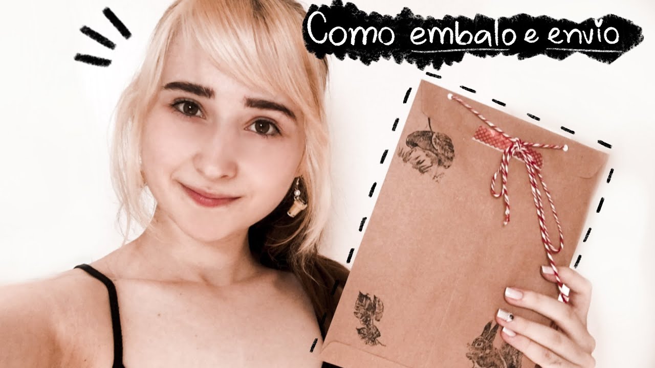 COMO EMBALAR E ENVIAR DESENHOS PELOS CORREIOS! 💌