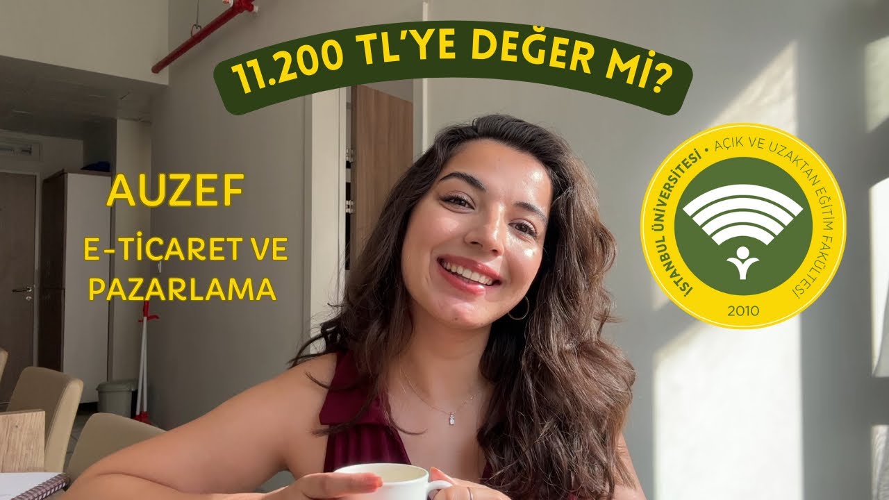 AUZEF | E-Ticaret ve Pazarlama, Parasına Değer Mi? 💸📚   #auzef #açıköğretim #pazarlama