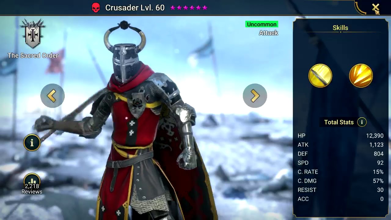 Raid: Shadow Legends - poradnik dla początkujących cz. 1 (bohaterowie)