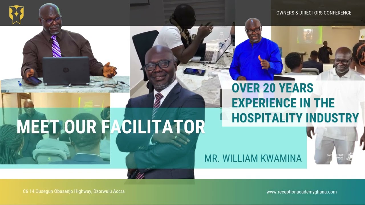 #hotelmanagement #hospitality #training #africa #customerengagement @Channel1TVGH @TV3Ghana