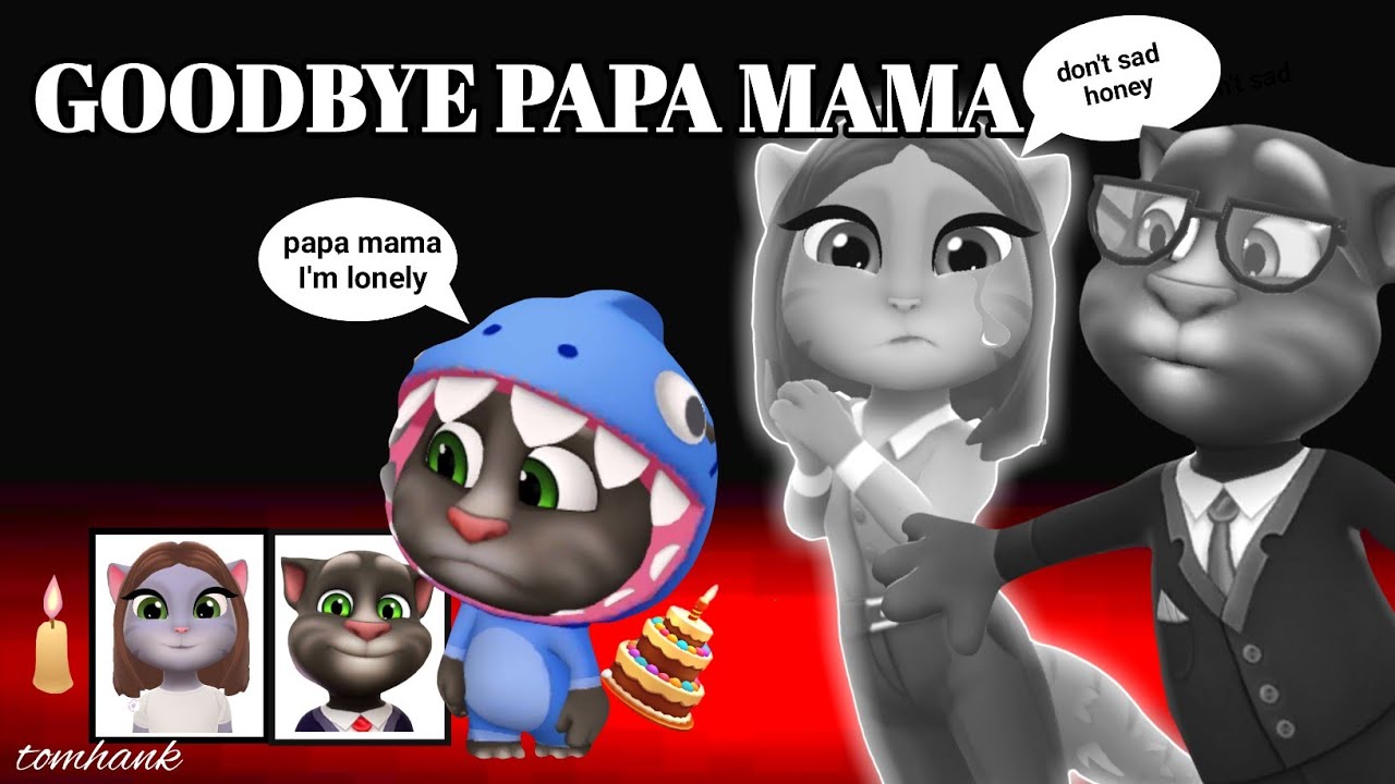 My Talking Tom Friends - AMONG US - Goodbye Papa Mama Tom