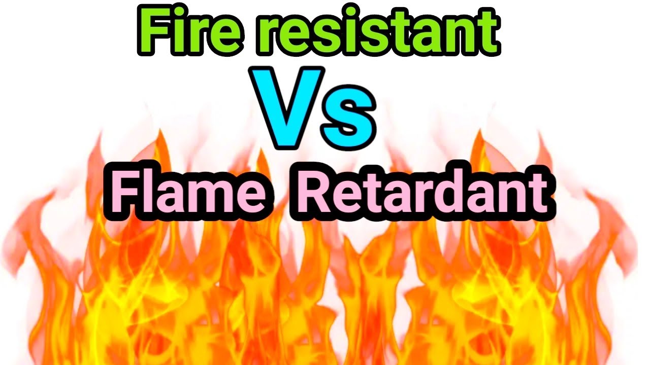 What is the difference between fire resistant and flame retardant electrical cable ?