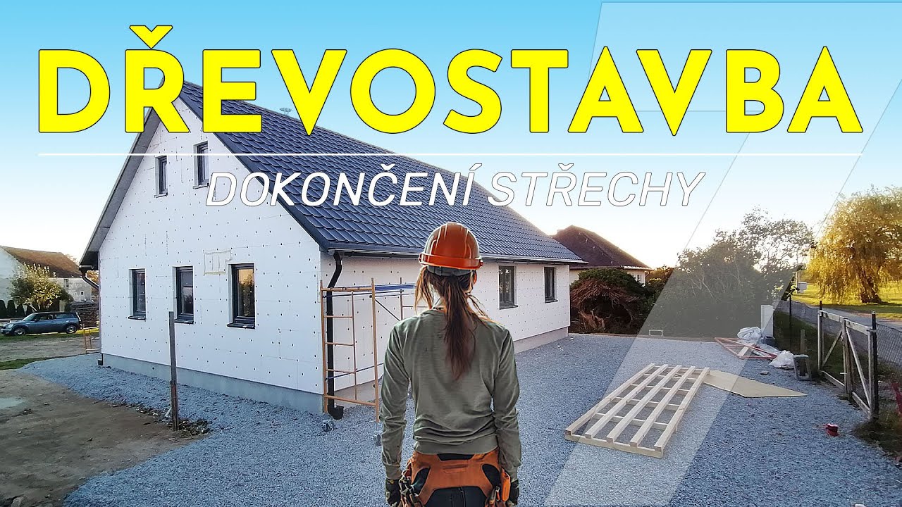 Jak jsme stavěli dřevostabu 7. díl - dokončení střechy