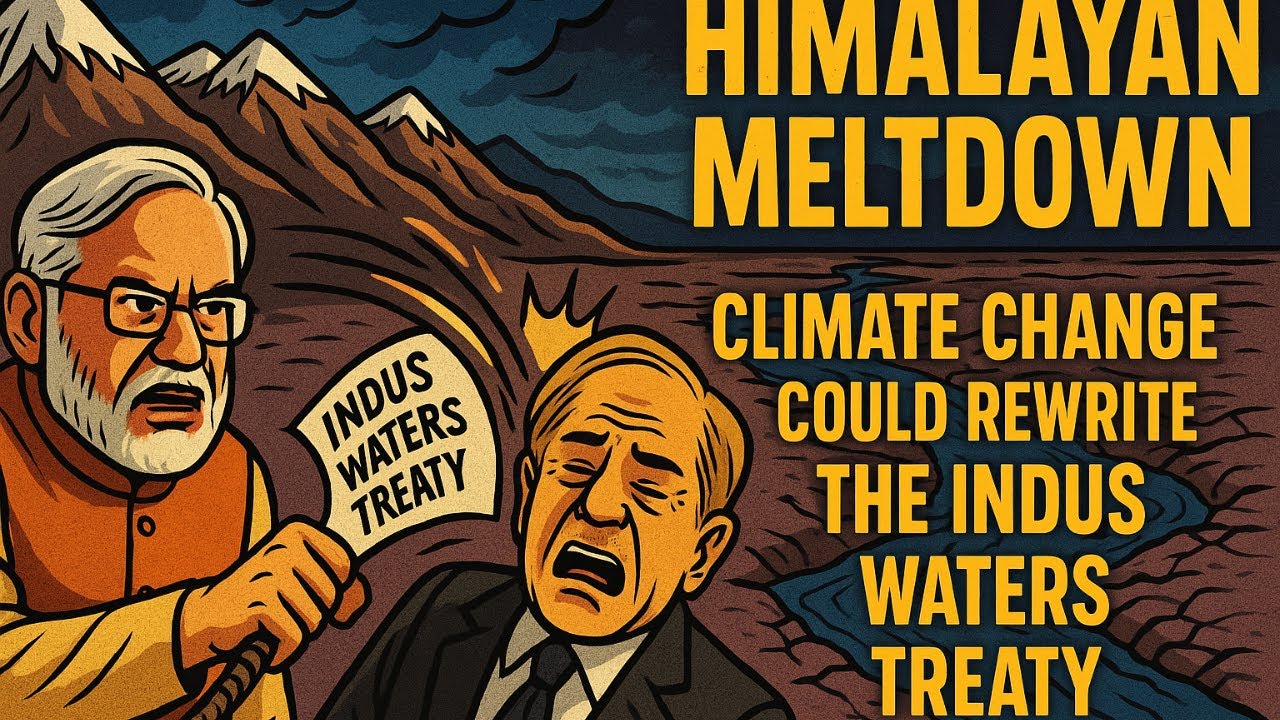 🌍 Climate Change vs Indus Waters Treaty ⚠️ | India-Pakistan Water Conflict 2025 | Geopolitics - 870