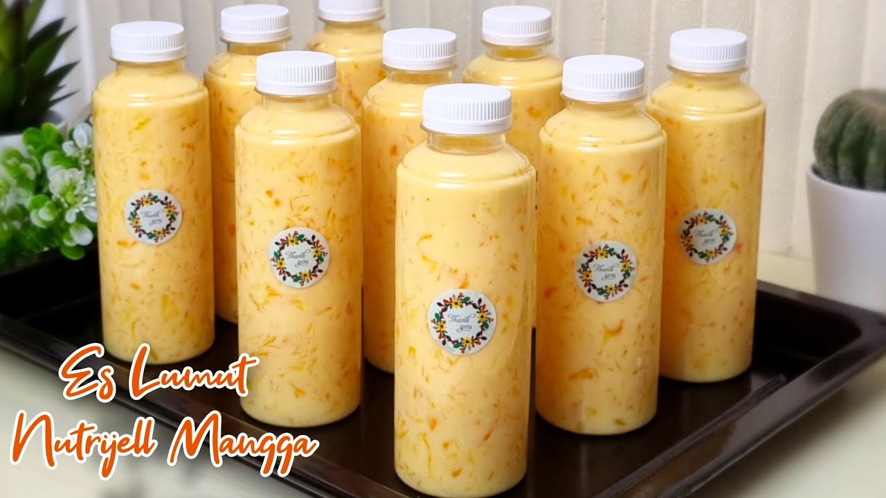 ES LUMUT NUTRIJELL RASA MANGGA, IDE JUALAN KEKINIAN MODAL EKONOMIS