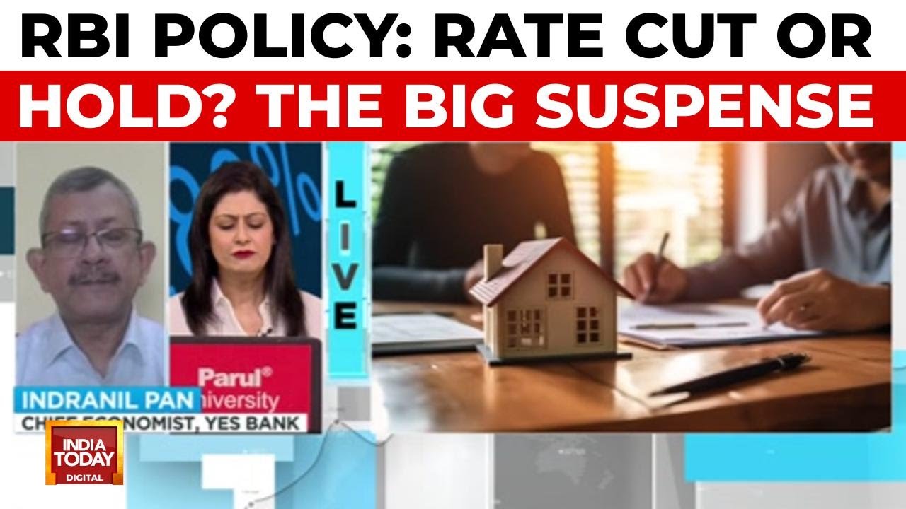RBI Policy Suspense: Rate Cut Hopes vs Cautious Hold Amid Growth & Inflation Fears | India Today