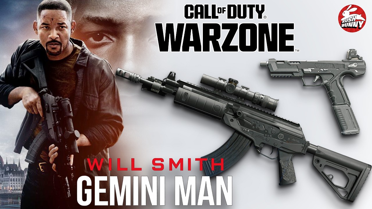 GEMINI MAN Movie Loadout in Call of Duty Warzone Gameplay