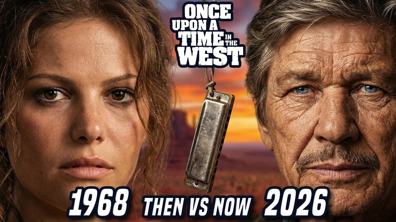 Once Upon a Time in the West (1968) 🤠 Charles Bronson, Claudia Cardinale & Cast - Then vs Now 2026
