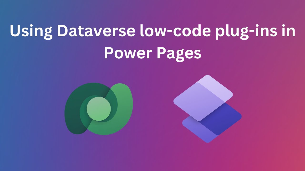 Use Dataverse low-code plug-ins in Power Pages