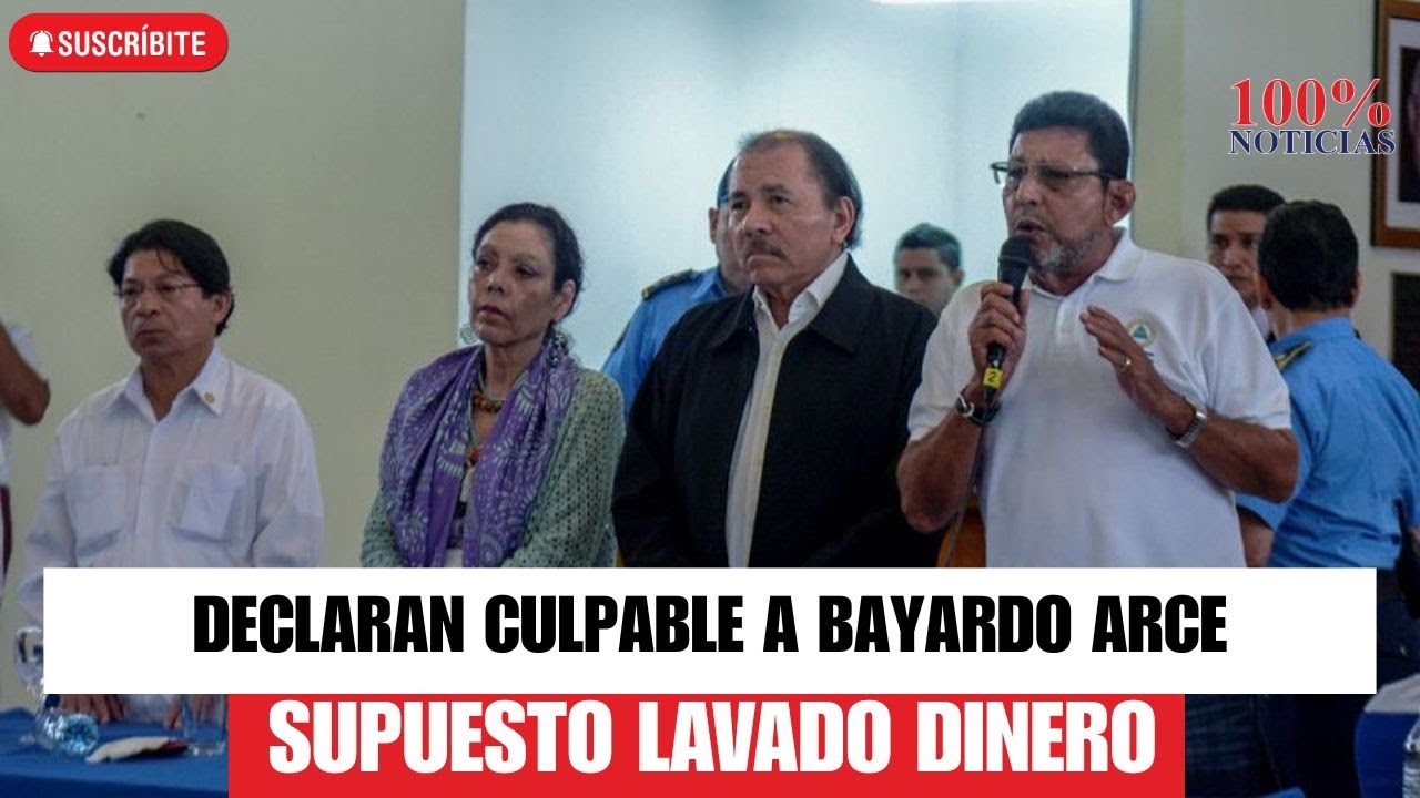 Declaran culpable a Bayardo Arce y su asistente Ricardo Bonilla