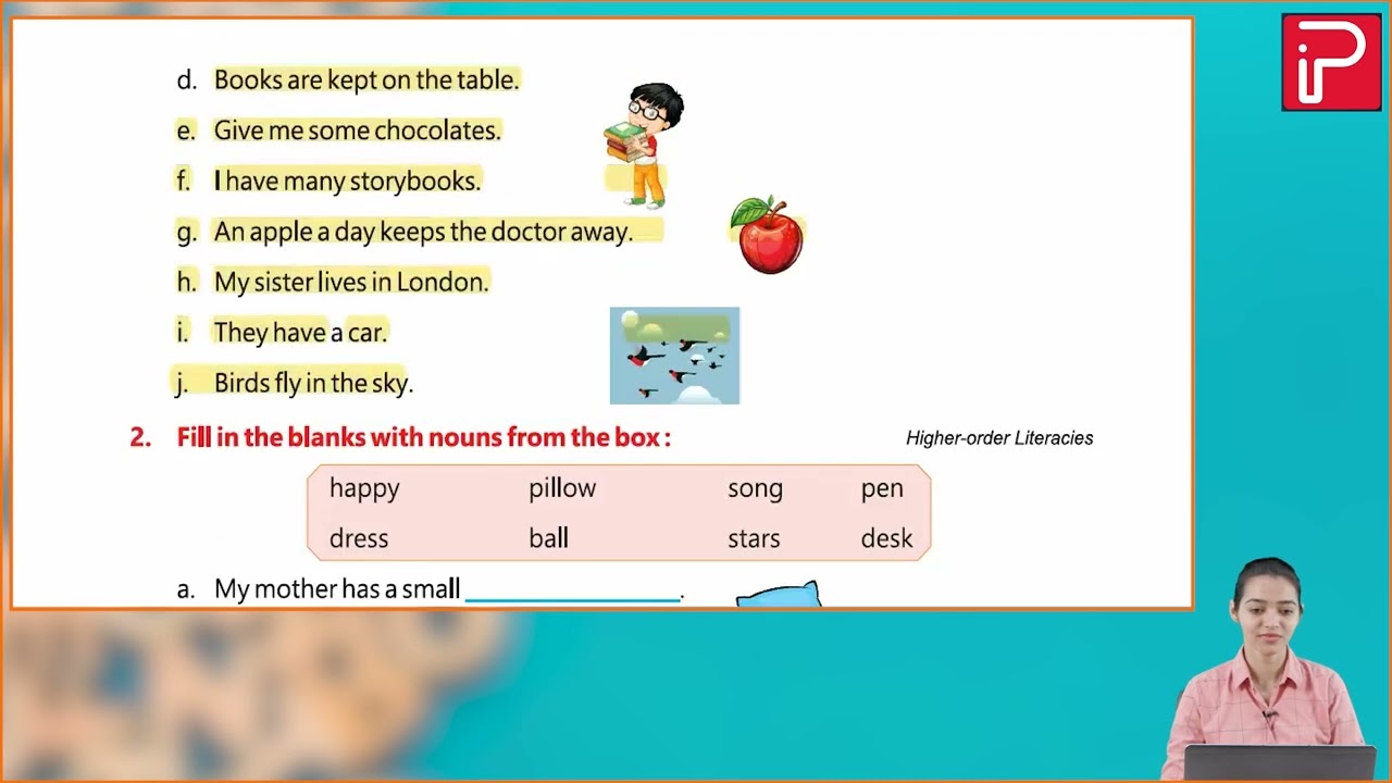 Ch 3 | Pan India | Grammar | Class 02 | Nouns-The Naming Words | For children