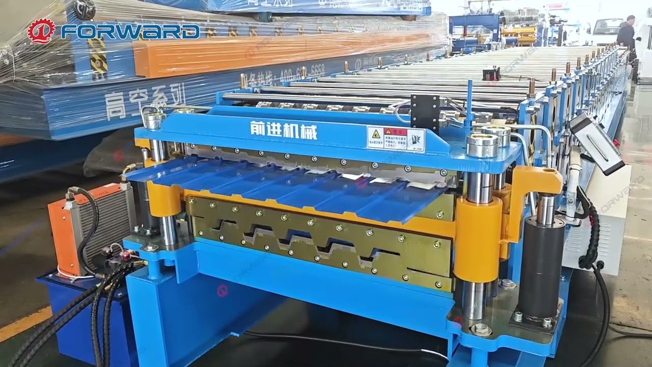Heavy Duty Roll Forming Line for High-Strength Steel Structure Production