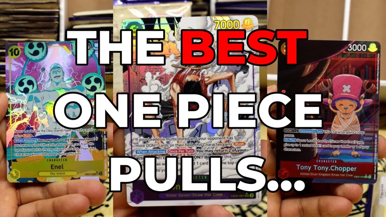 The BEST Pulls From One Piece Card Game (Anime 25th Collection Extra Booster 02)