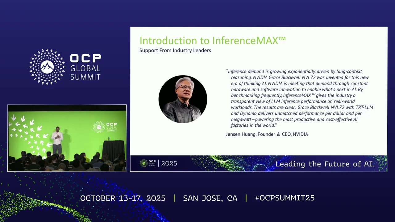 SemiAnalysis InferenceMAX Benchmarking the AI Frontier