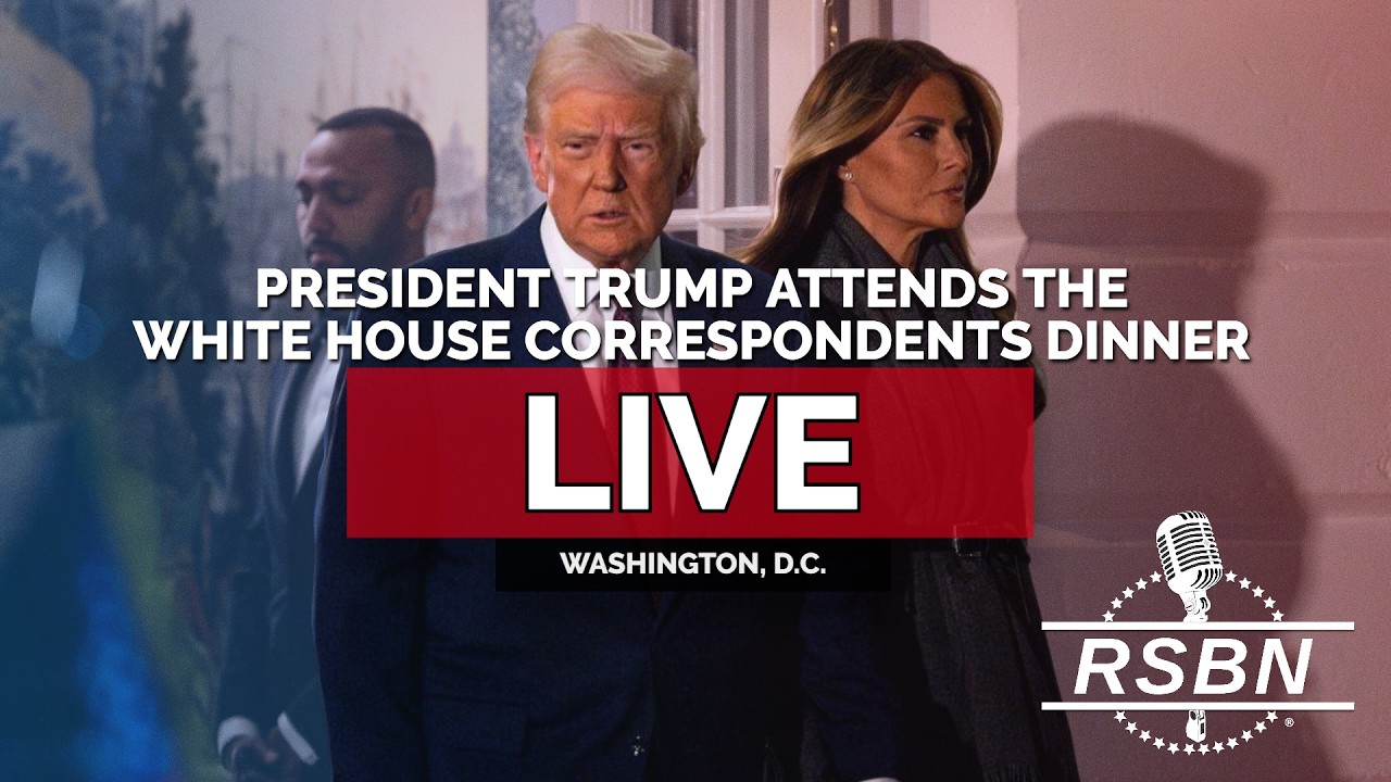 LIVE REPLAY: President Trump Attends Rescheduled White House Correspondents Dinner&nbsp; - 07/24/26