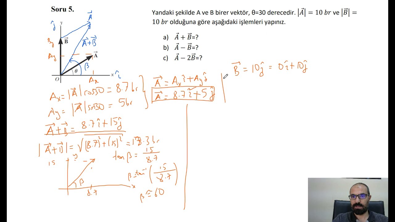 Temel Fizik 1: Vize ve Final'de Cikabilecek  Sorular 3