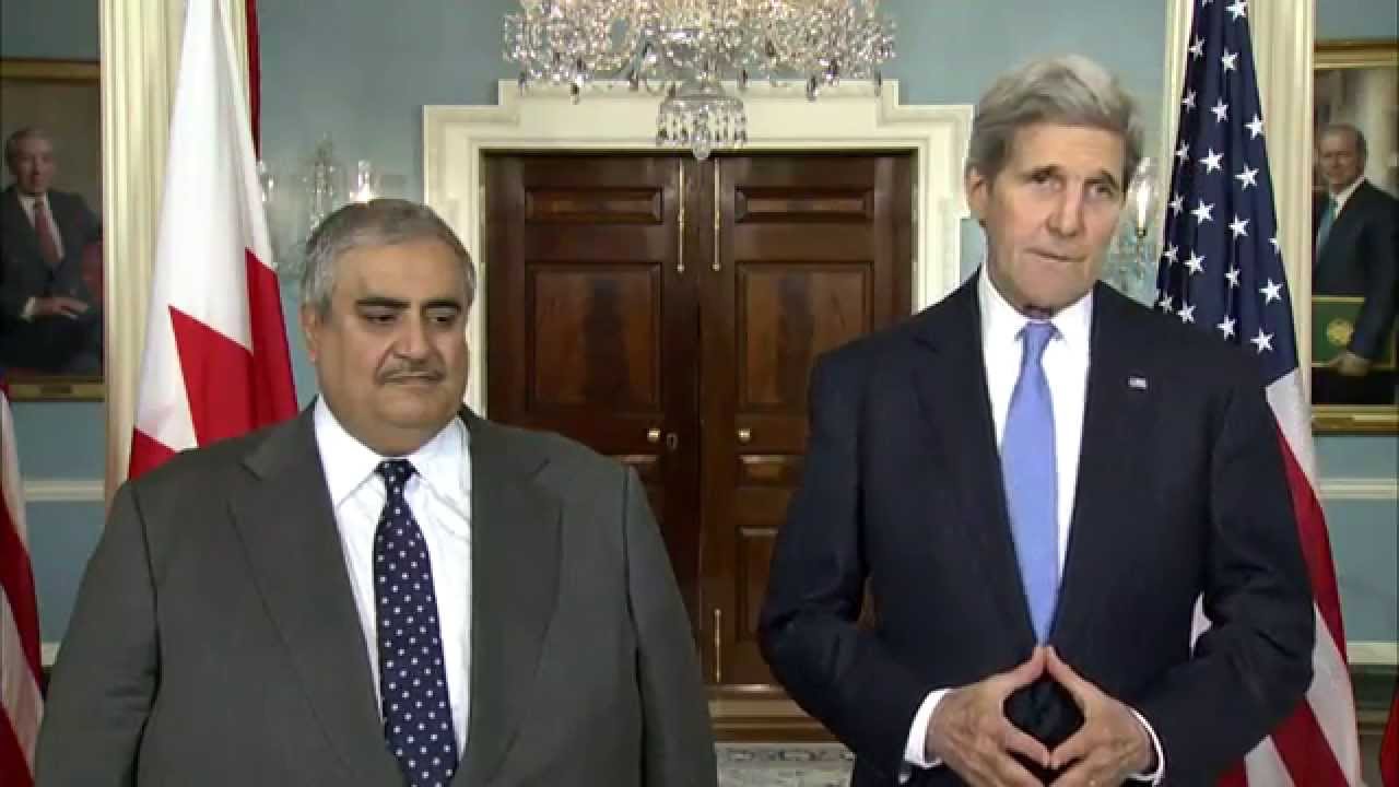 Secretary Kerry Meets with Foreign Minister of Bahrain
