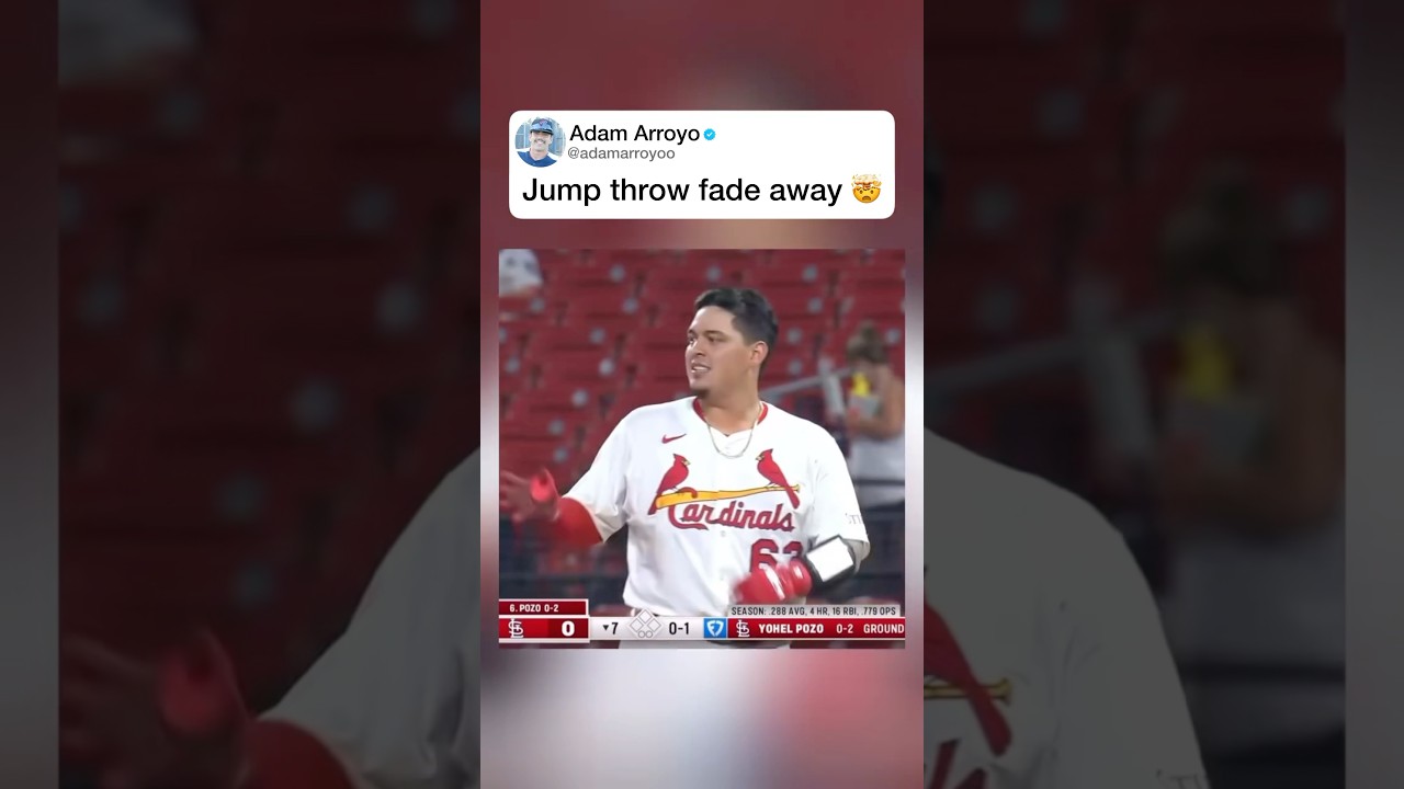 Jump throw 🤯 #baseball