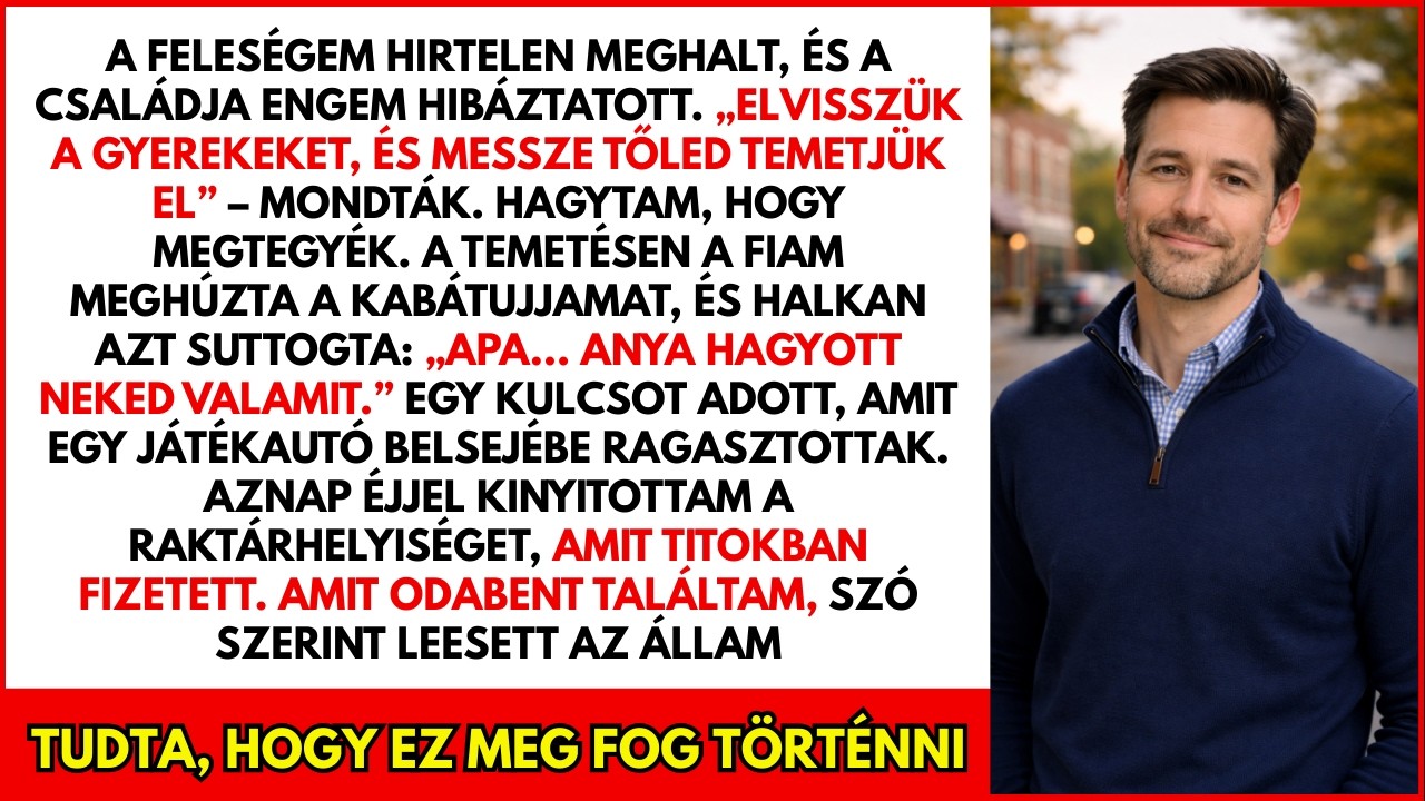 Utolsó ajándéka egy kulcs volt a fiunk játékautójában. Amit felfedett, az egész családját leleplezte
