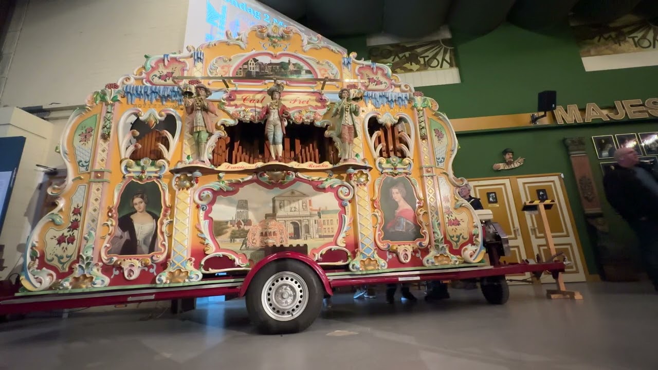 Nieuwe boeken draaiorgel De Rosalia 2 februari 2025