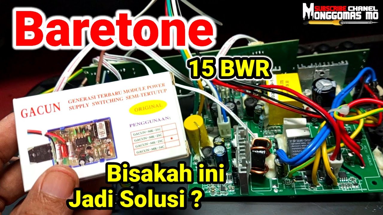Servis Speaker Baretone Mati Total