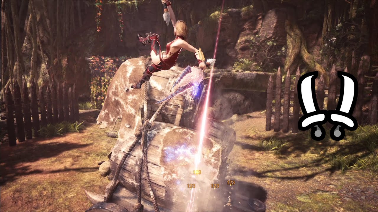 [MHW:I] Iceborne Dual Blades Spinning Rising Slash Combos