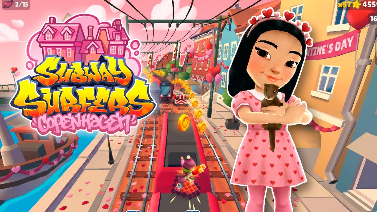 Subway Surfers CELEBRATING VALENTINE'S DAY on Copenhagen 2025