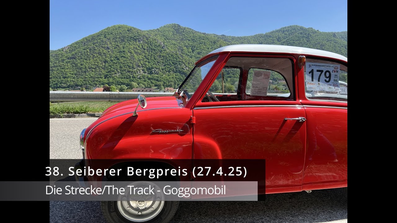 38. Seiberer Bergpreis (27.04.2025) - Die Strecke/The Track - Goggomobil