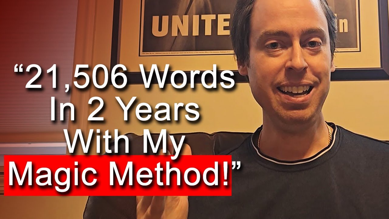 I Learned 21,506 Words in 2 Years With My Secret Vocab Learning Hack!