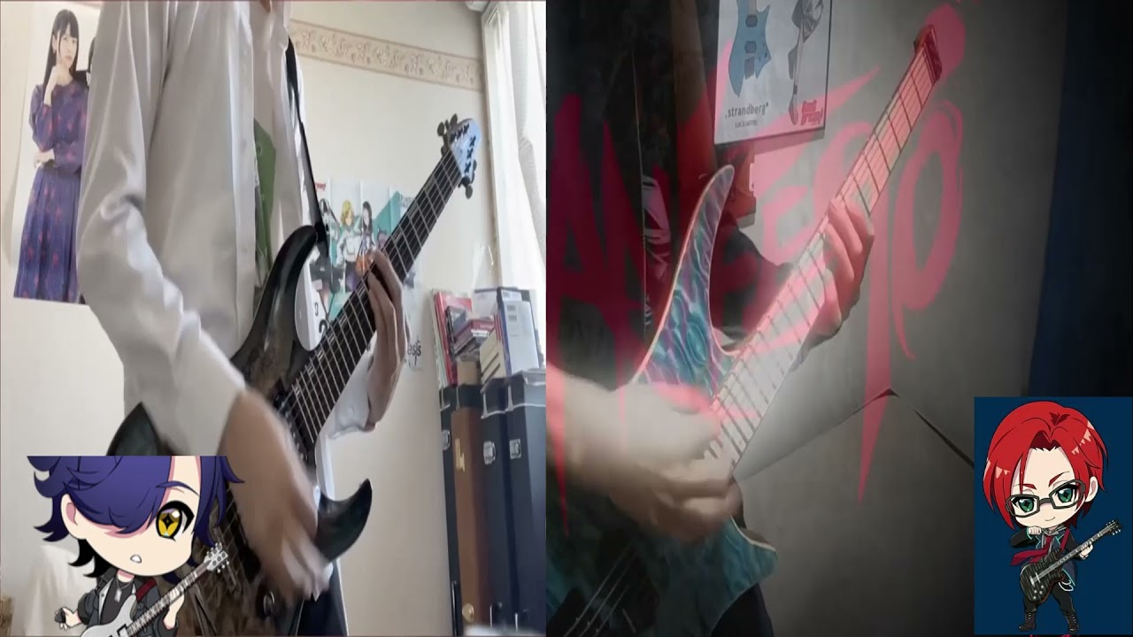 Manifesto by Gyroaxia Lead Guitar and Rhythm Guitar Cover