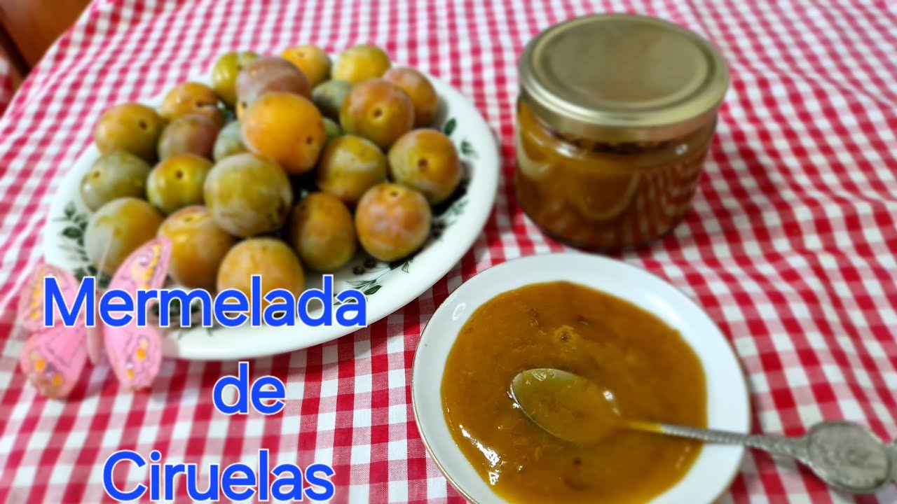 Mermelada de ciruelas @monsieurcuisinerecetas