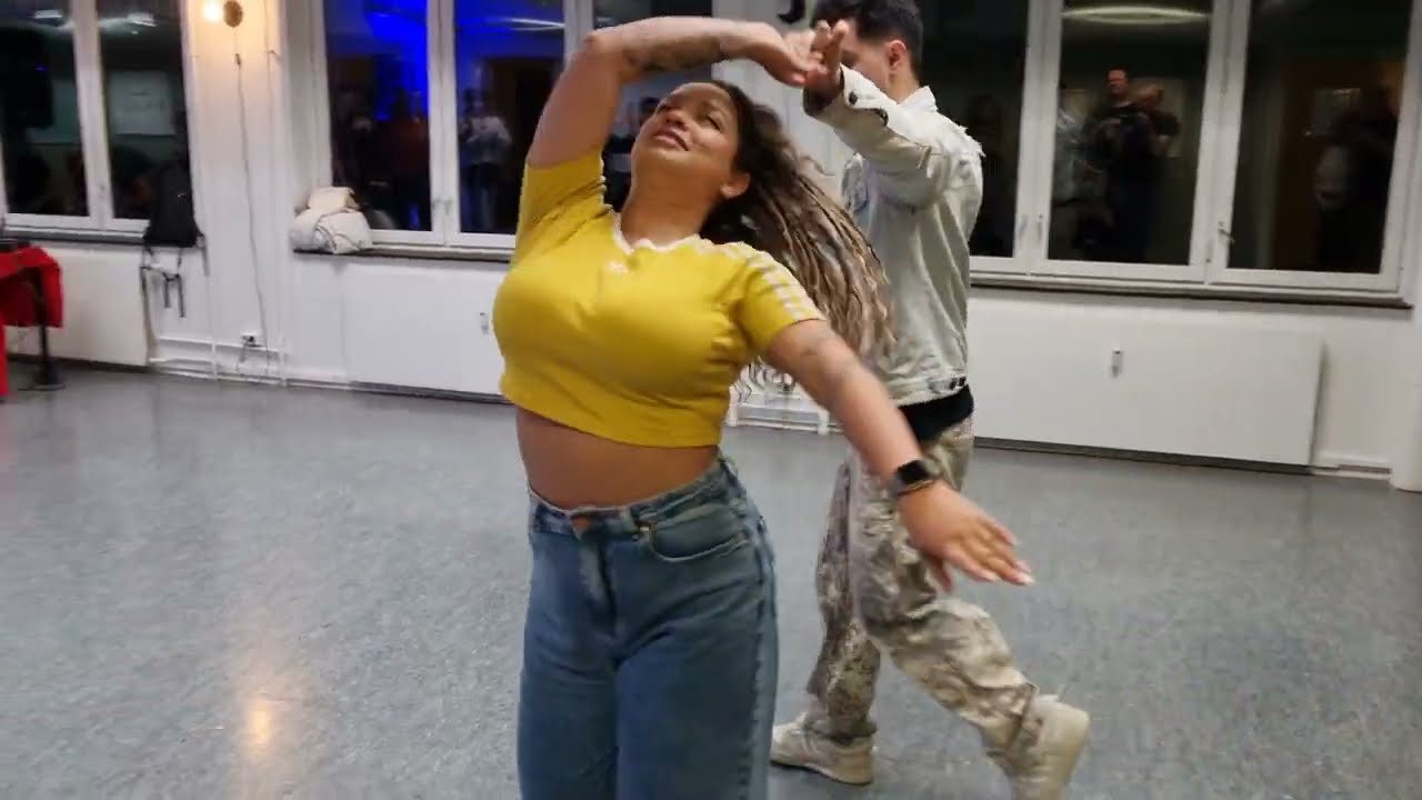 Ariel Parachin & Leticia Castro, Lambada demo in Oslo 2024
