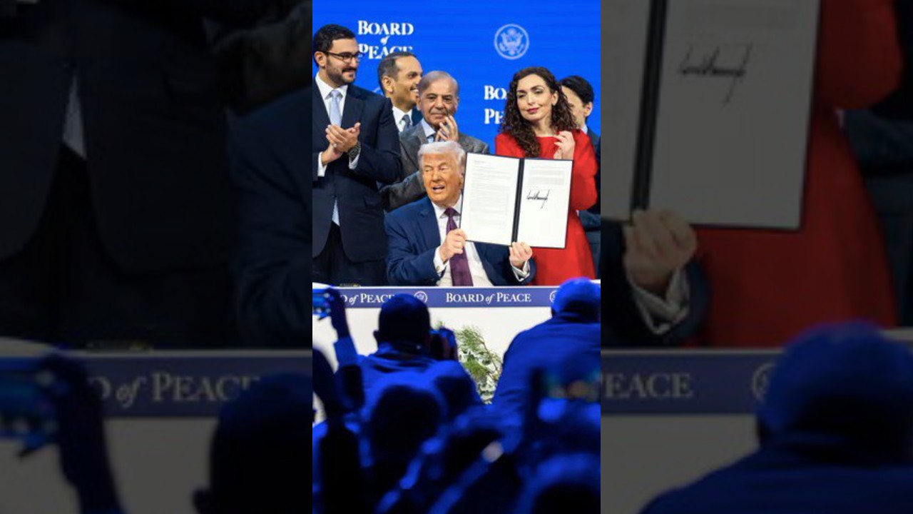Trump's board of peace #trump #trumpnews #worldpolitics #news #conceptmines #gaza#peacefulresolution