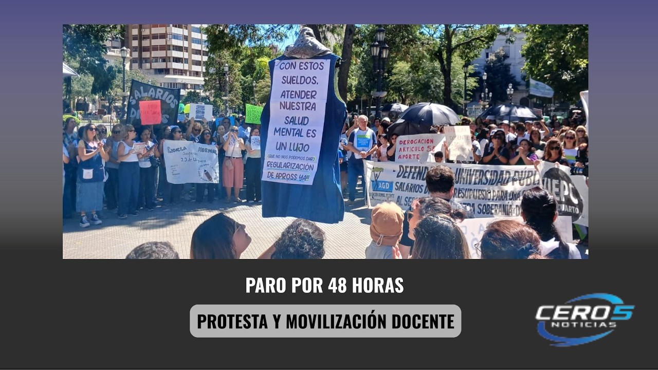 PROTESTA Y MOVILIZACIÓN DOCENTE