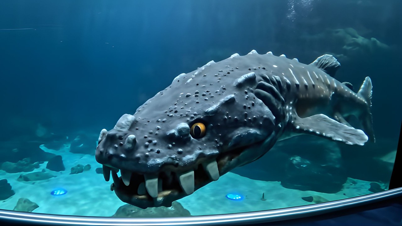 I Visited an Ancient Creatures Aquarium – The Most Terrifying Giant Prehistoric Sea Monsters