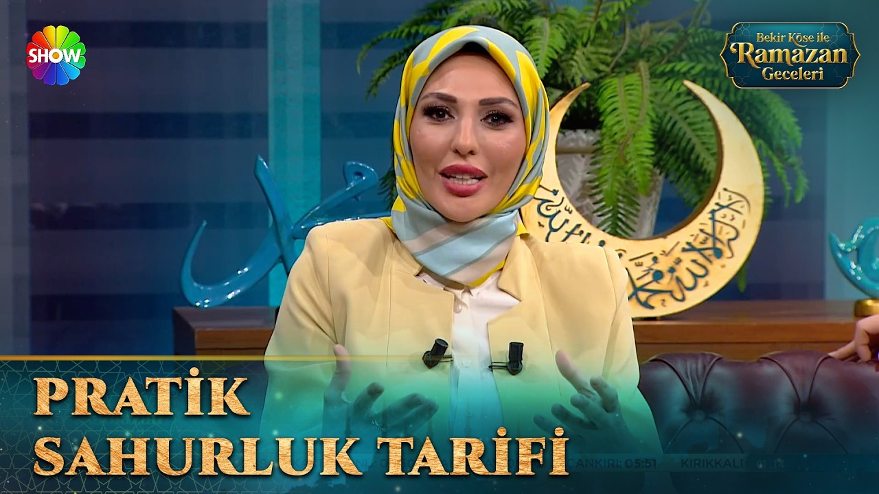 Şükran Kaymak'tan bayat pide ile pratik sahurluk tarifi! | Bekir Köse İle Ramazan Geceleri 10. Bölüm
